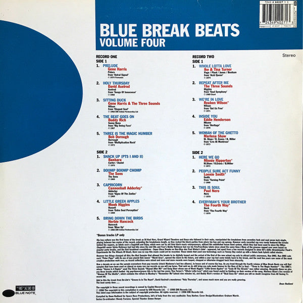 Blue Break Beats Volume Four