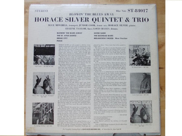 Release: Blowin' The Blues Away-Vinyl-US-1964-84017, BST 84017, BST-84017-639812