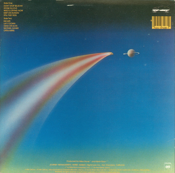 Release: Escape-Vinyl-US-1981-TC 37408-543205