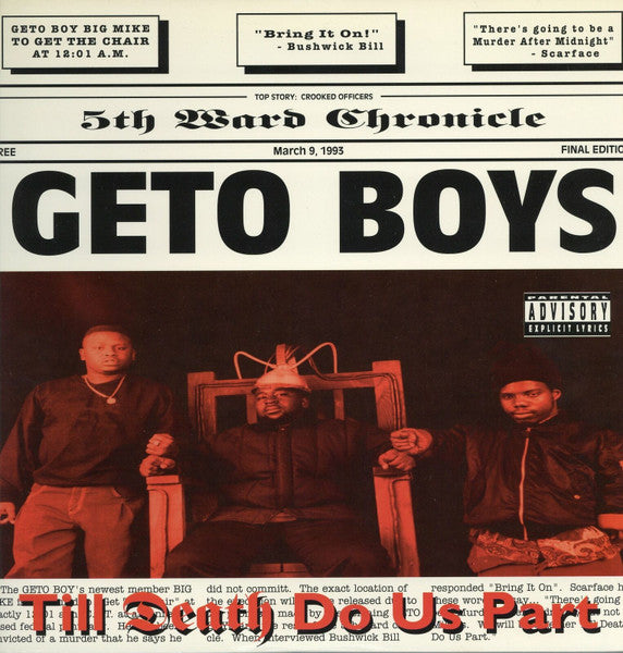 Master Release: Till Death Do Us Part by Geto Boys