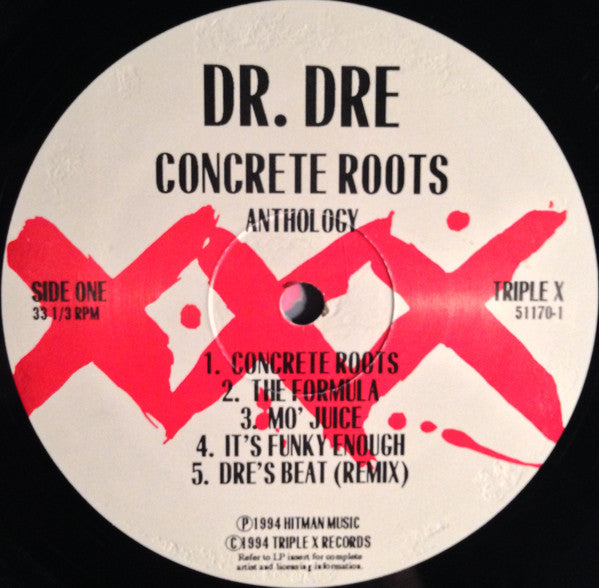 Release: Concrete Roots (Anthology)-Vinyl-US-1994-51170-1-503851