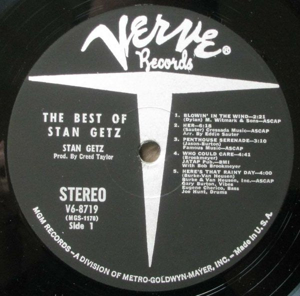 The Best Of Stan Getz