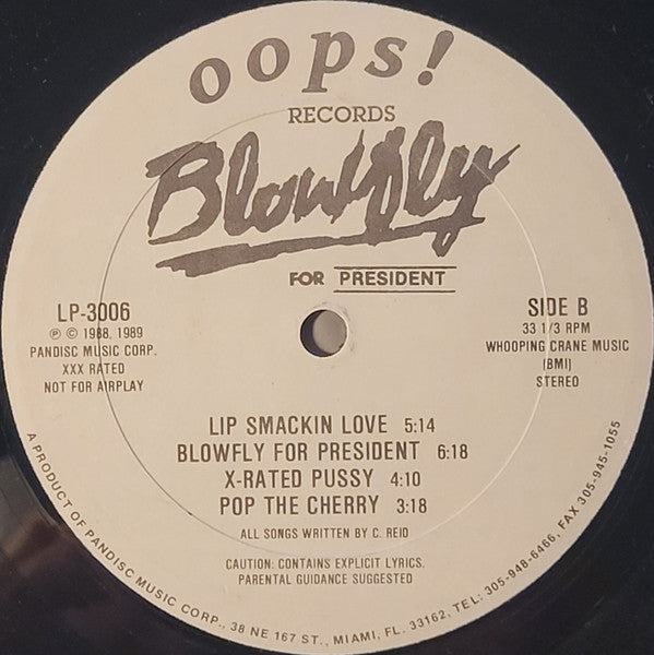 Blowfly For President