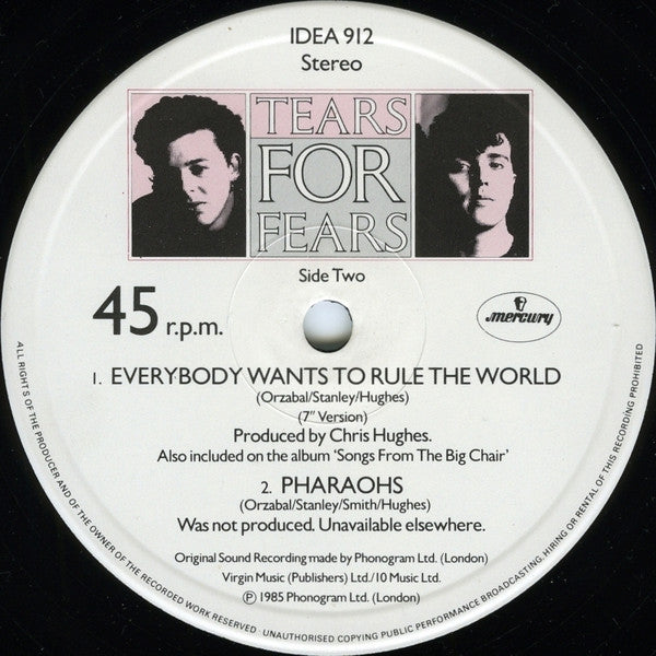 Everybody Wants To Rule The World (Extended Version)