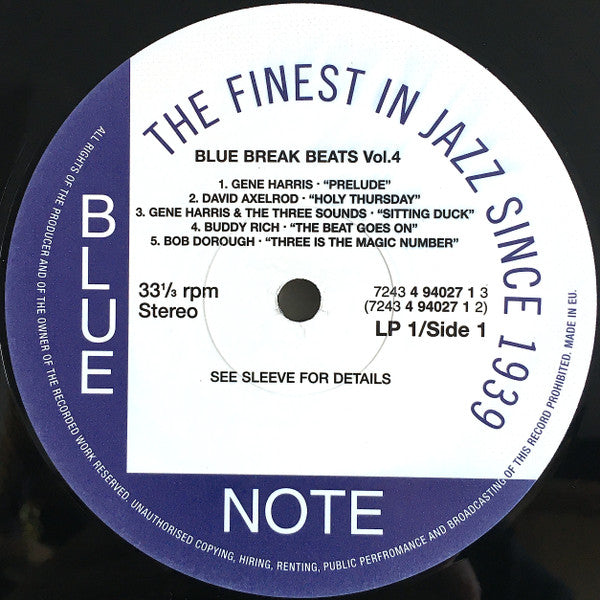 Blue Break Beats Volume Four