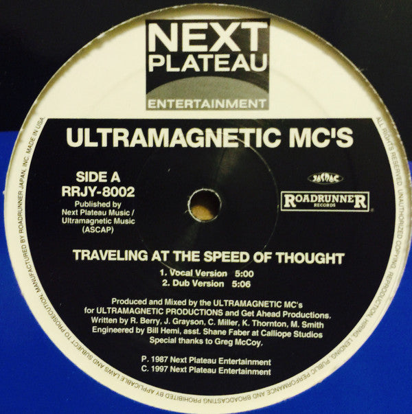 Master Release: Traveling At The Speed Of Thought / M.C.'s Ultra (Part II) by Ultramagnetic MC's