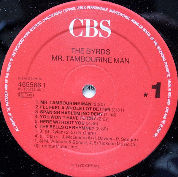 Mr. Tambourine Man