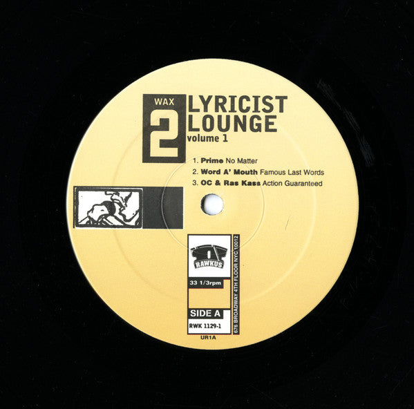 Lyricist Lounge (Volume One)