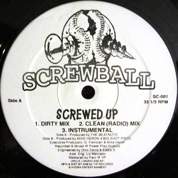 Master Release: Screwed Up / They Wanna Know Why by Screwball