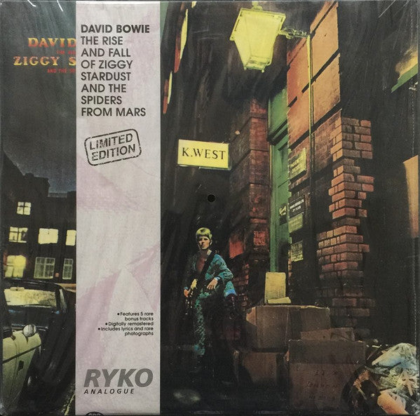 Release: The Rise And Fall Of Ziggy Stardust And The Spiders From Mars-Vinyl, Vinyl-US-1990-RALP 0134-2-797347