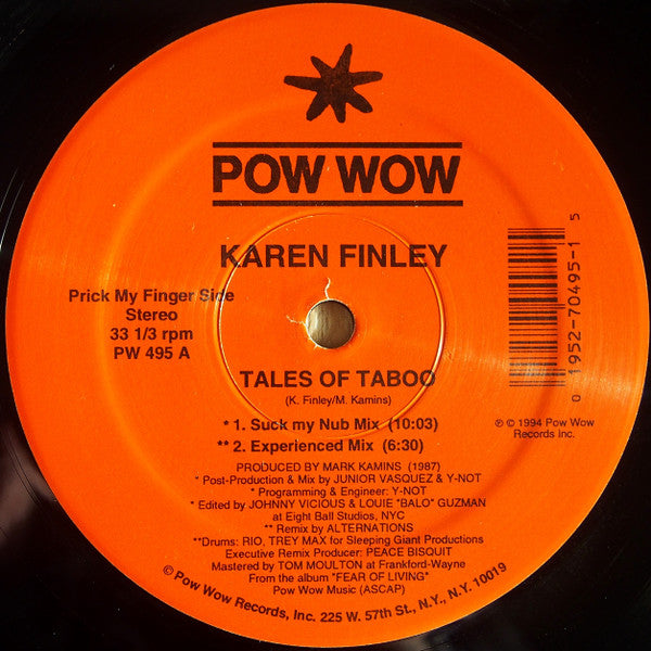 Master Release: Tales Of Taboo by Karen Finley