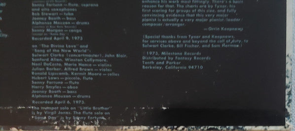 Song Of The New World