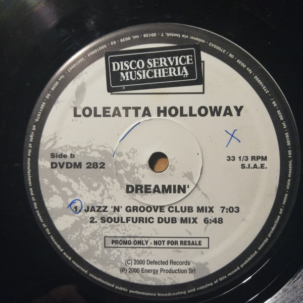 Release: Dreamin'-Vinyl-Italy-2000-DVDM 282-936217