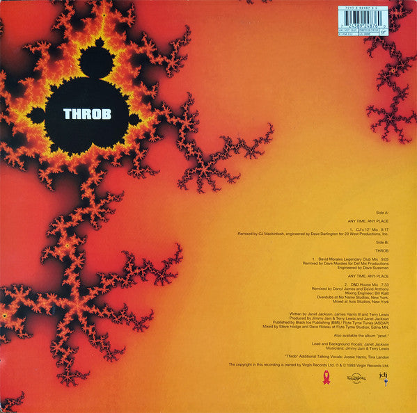 Release: Any Time, Any Place-Vinyl-UK-1994-VST 1501, 7243 8 92487 6 0-153030