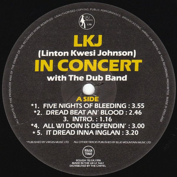 L.K.J. In Concert With The Dub Band