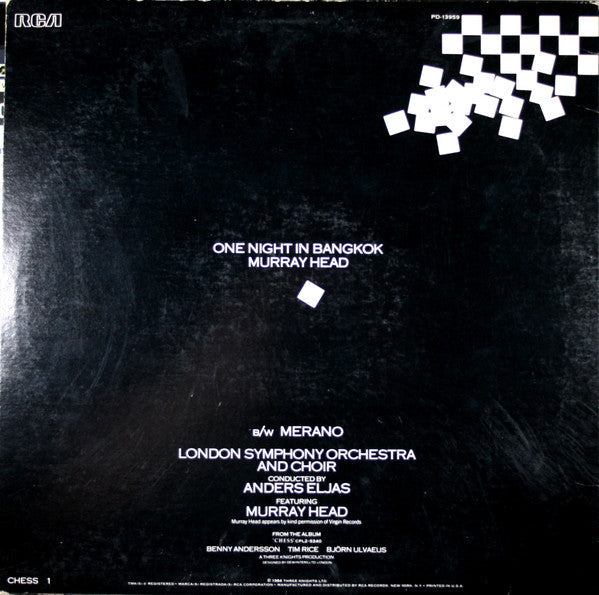 Release: One Night In Bangkok-Vinyl-US-1984-PD-13959-330593