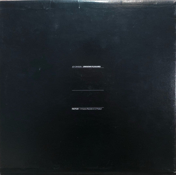 Release: Unknown Pleasures-Vinyl-US-1980-FACTUS 1-621079