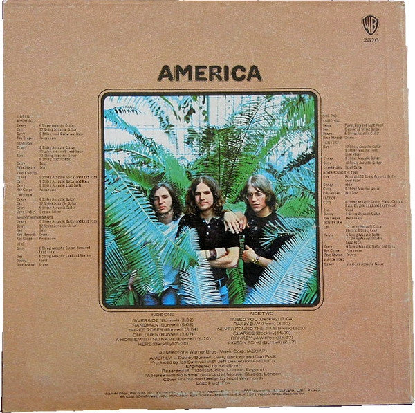 Release: America-Vinyl-US-1972-BS 2576-484567