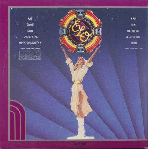 Release: Xanadu (From The Original Motion Picture Soundtrack)-Vinyl-Canada-1980-MCA-6100-246913