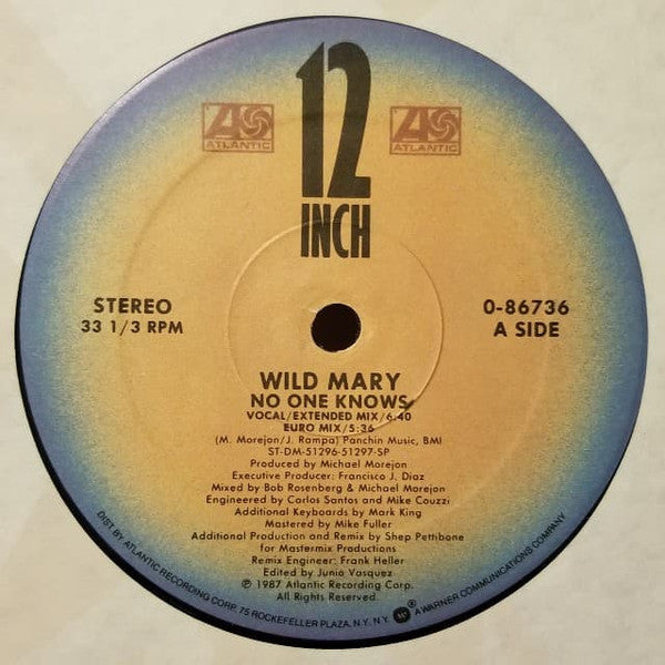 Master Release: No One Knows Where She Goes by Wild Mary