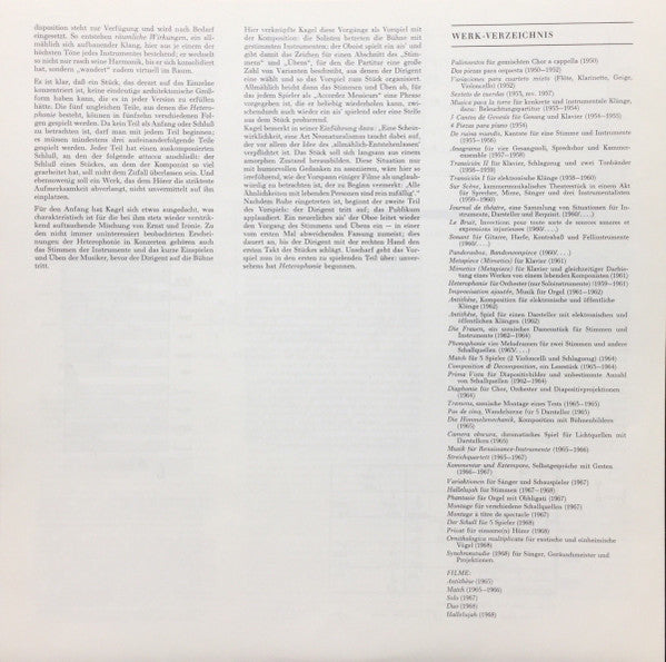 Heterophonie (1959/1961)