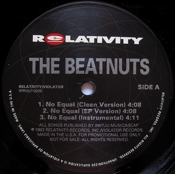 Master Release: No Equal by The Beatnuts