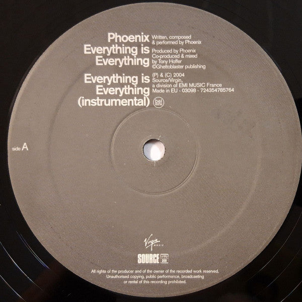 Master Release: Everything Is Everything by Phoenix