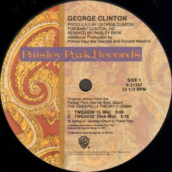 Master Release: Tweakin' by George Clinton