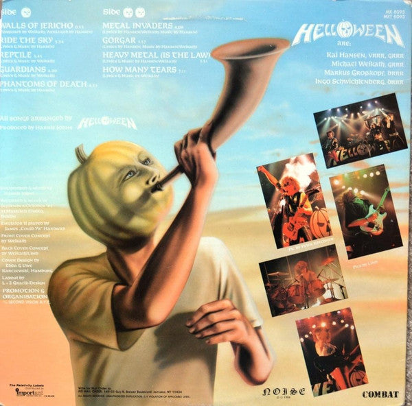 Master Release: Walls Of Jericho by Helloween
