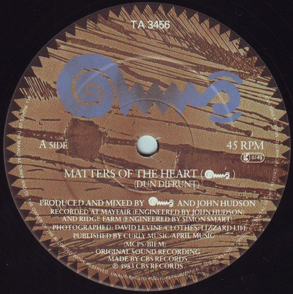 Matters Of The Heart Of The Would (Dun Difrunt)