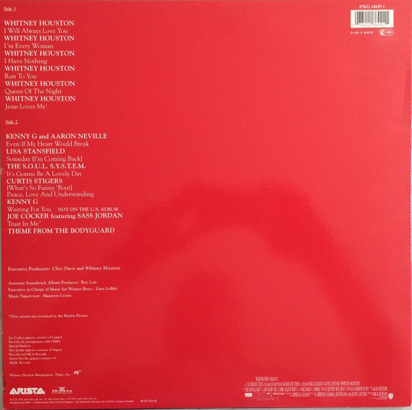 Master Release: The Bodyguard (Original Soundtrack Album) by Various