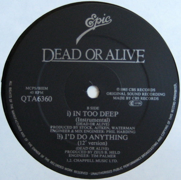 In Too Deep (Off Yer Mong Mix)