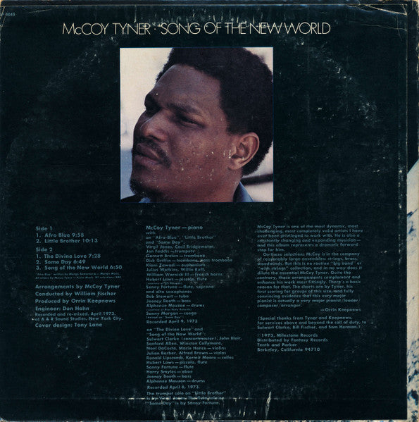 Song Of The New World