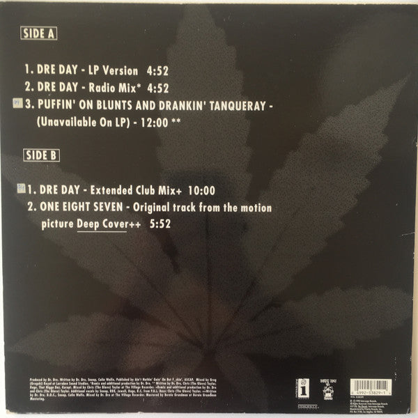 Release: Dre Day-Vinyl-US-1992-PVL 53829, none-120550