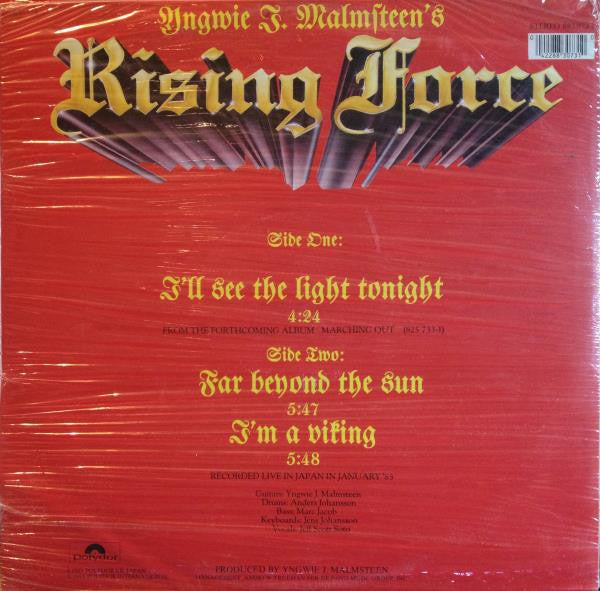 Release: Studio / Live '85-Vinyl-Europe-1985-883 073-1-519966