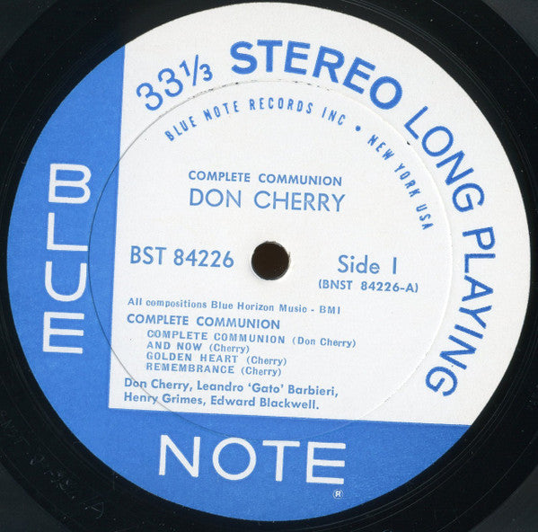 Master Release: Complete Communion by Don Cherry
