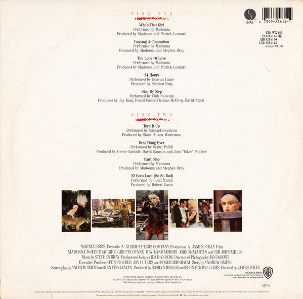 Who's That Girl (Original Motion Picture Soundtrack)