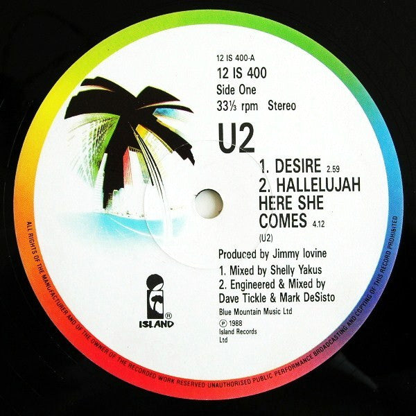 Master Release: Desire by U2