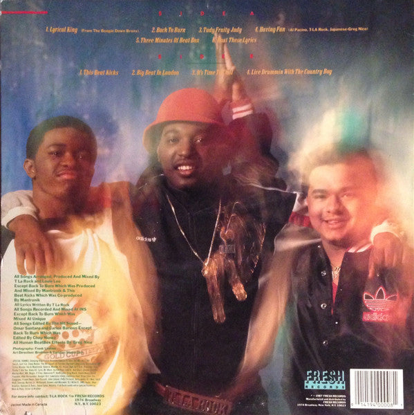 Master Release: Lyrical King (From The Boogie Down Bronx) by T La Rock