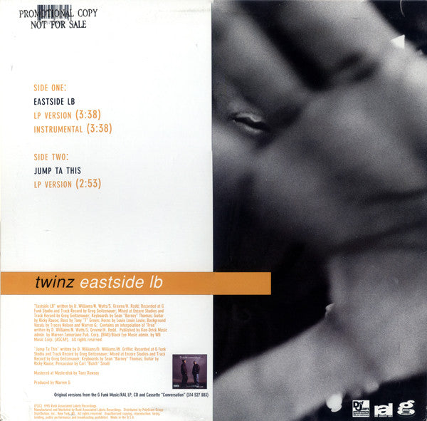 Release: Eastside LB-Vinyl-US-1995-314 577 793-1-502067