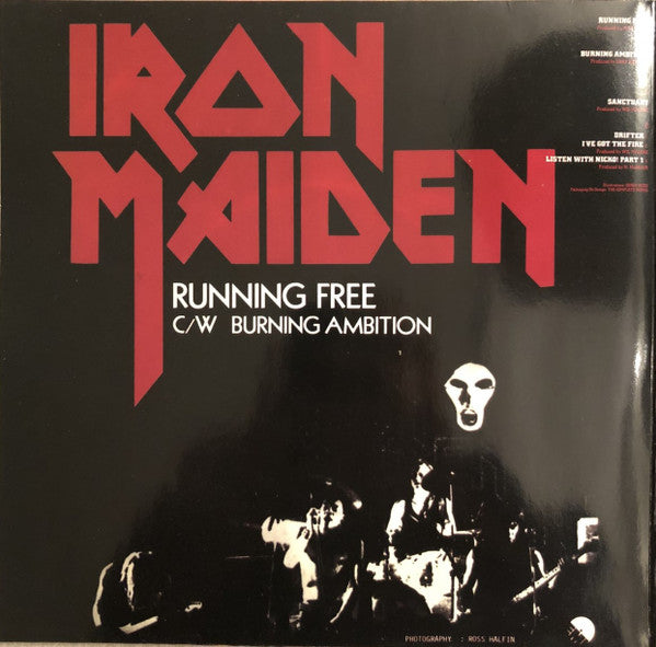 Master Release: Running Free · Sanctuary by Iron Maiden