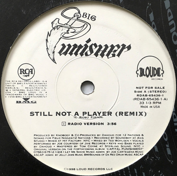 Master Release: Still Not A Player by Big Punisher