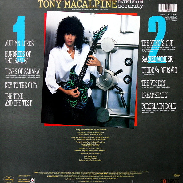 Master Release: Maximum Security by Tony MacAlpine