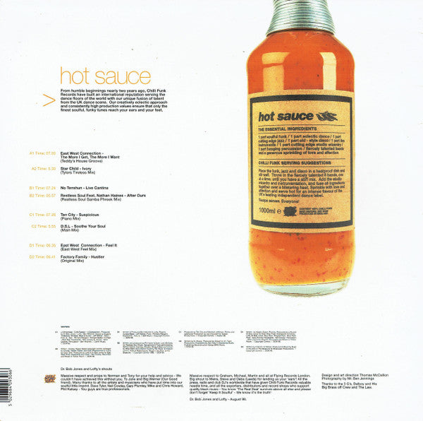 Release: Hot Sauce-Vinyl-UK-1998-CFLP001-208733