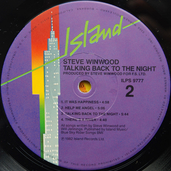 Talking Back To The Night