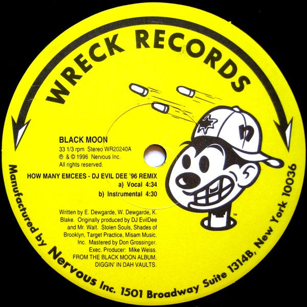 Master Release: How Many Emcee's (Must Get Dissed) / Act Like U Want It by Black Moon