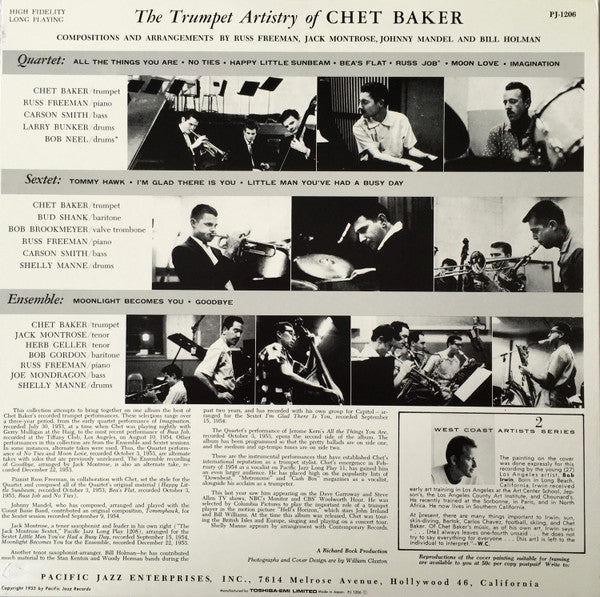 The Trumpet Artistry Of Chet Baker