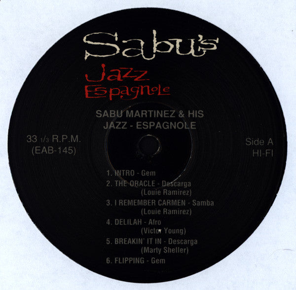Sabu's Jazz Espagnole