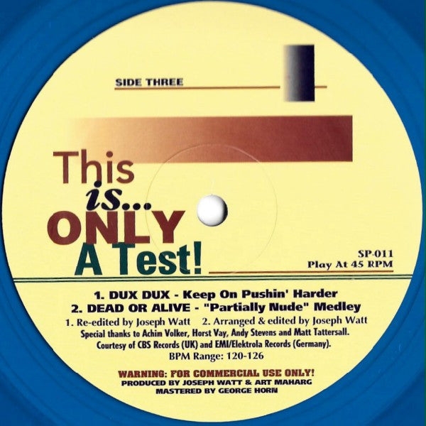 This Is Only A Test!