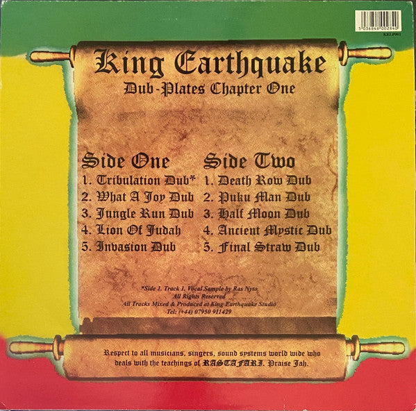 Earthquake Dub-Plates Chapter One